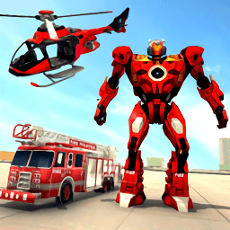 应急消防机器人3D(Emergency FireFighter Robot 3D)