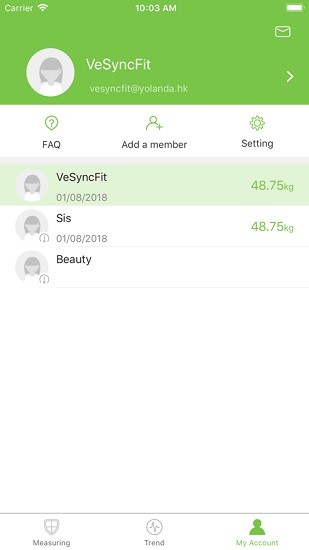 vesyncfit v1.6.8 手机版2