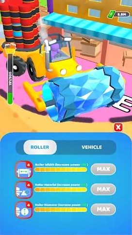 超級(jí)壓路機(jī)游戲(Hyper Road Roller) v1.0 安卓版 1