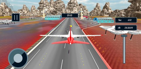 飞机着陆模拟器最新版本(Plane Landing Simulator 2021) v1.3.4 安卓版0