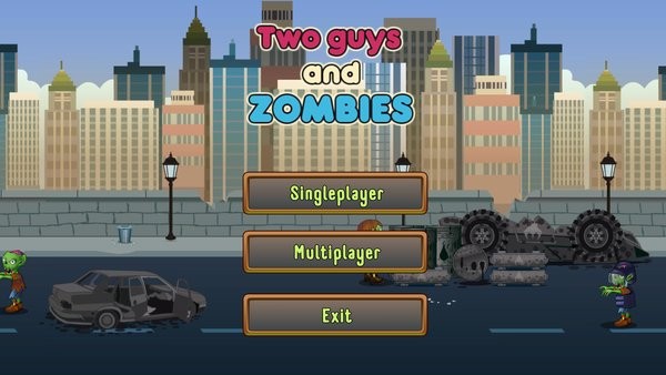 两个家伙和僵尸双人版(Two guys And Zombies) v1.1.4 安卓版2