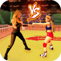 女孩格斗摔跤游戏(Bad Girls Fight Wrestling Game)
