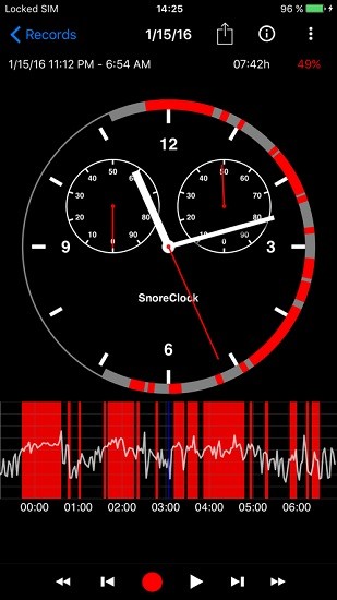 snoreclock打鼾监控 v5.2.3 手机版1