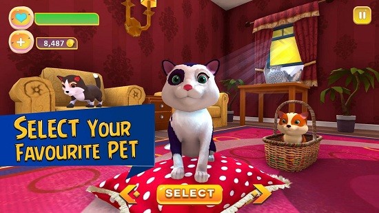 猫咪治愈屋(Cute Kitten Simulating Game) v2.1 安卓版1