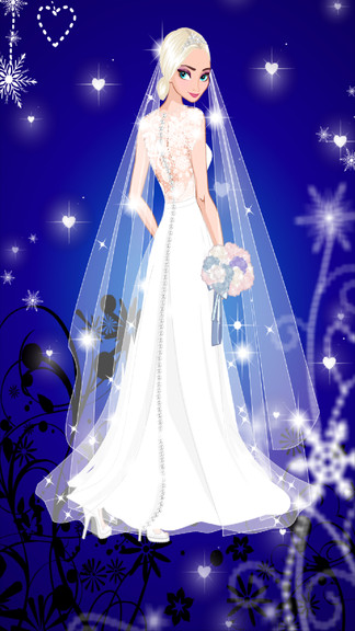 冰雪女王的婚礼化妆游戏 v1.5.0 安卓版0