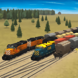 火车和铁路货场模拟器游戏