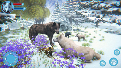 北极狼模拟器游戏 v17 安卓版1