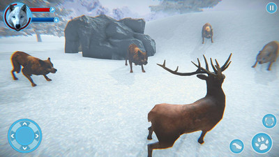 北极狼模拟器游戏 v17 安卓版3