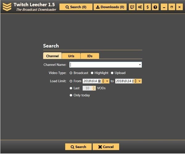 Twitch Leecher(Twitch视频下载器) v1.8.4 官方免费版0