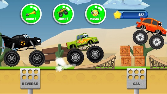 怪物卡车游戏的孩子免费版 v2.6.1 安卓版2