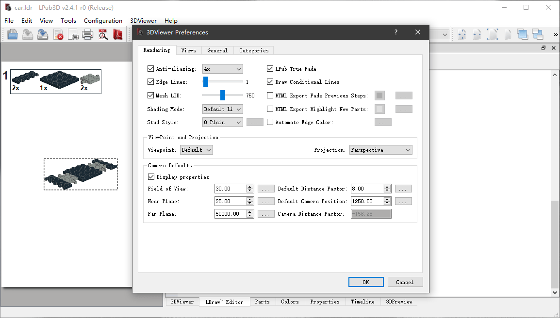 lpub3d高清官方版(樂高模型建筑設(shè)計(jì)軟件) v2.4.3.0.2557 安裝版 1