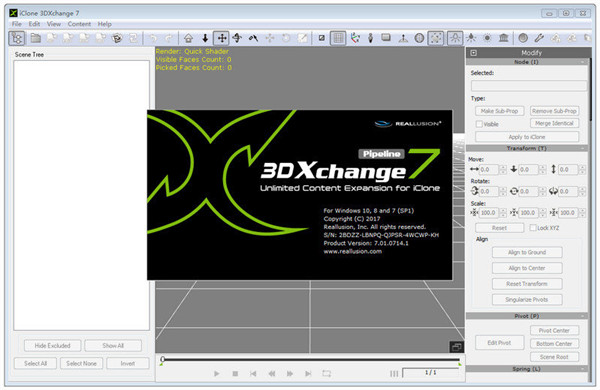 3DXchange免费版 v7.5.3201.1 最新版1