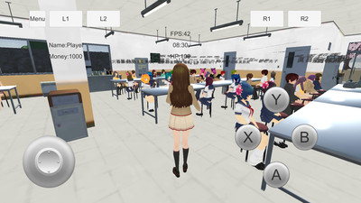 女子学校模拟器中文版 v0.12 安卓版0