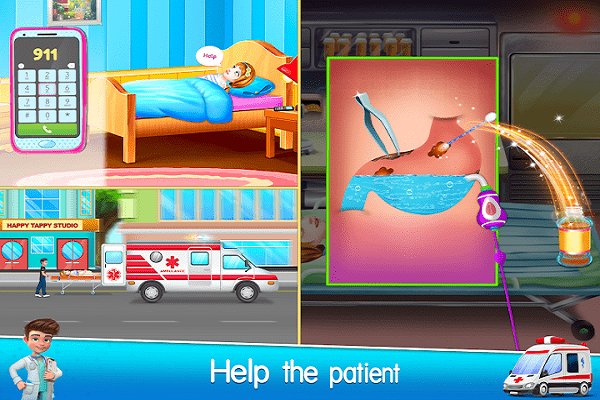 救护车医生医院手机游戏 v1.0.6 安卓版3