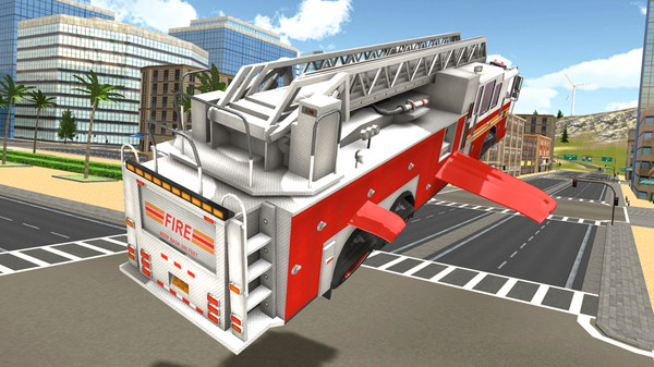 飞行消防车模拟器 v1.0 安卓版2
