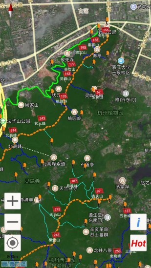 杭州登山地图2021 v1.2 安卓版2