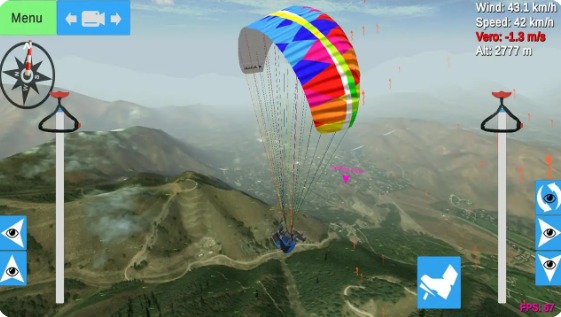 滑翔伞模拟器手机软件(Glider Sim) v1.4 安卓版3