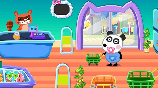 熊猫宝宝逛超市游戏 v2.0.0 安卓版0
