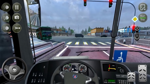 欧洲公交车模拟器游戏 v0.3 安卓版1