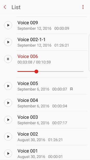三星手机原装录音机voice recorder软件 v21.3.00.36 安卓版3
