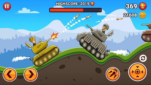山丘坦克战小游戏 v1.0 安卓最新版0