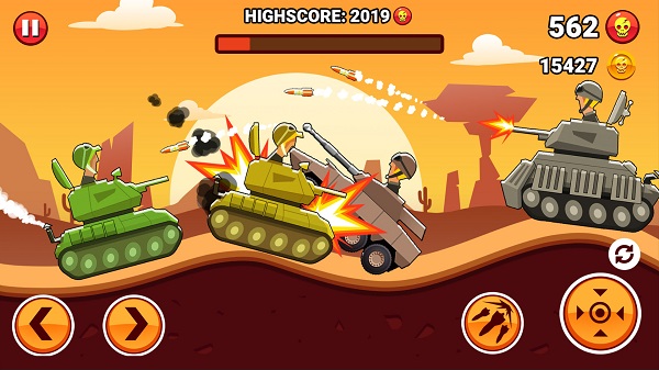 山丘坦克战小游戏 v1.0 安卓最新版2
