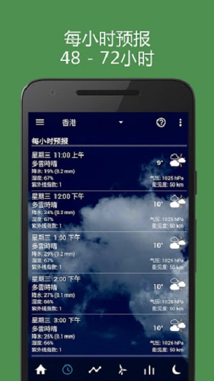 透明时钟及天气简体中文版 v5.7.2 安卓版0