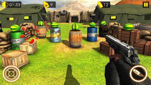 西瓜射击3d游戏 v1.3 安卓版0