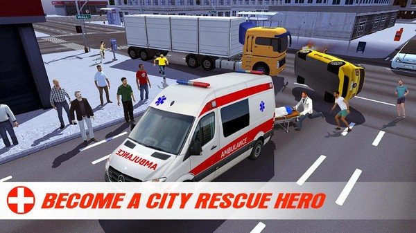 救护车驾驶模拟游戏 v1.0 安卓版0