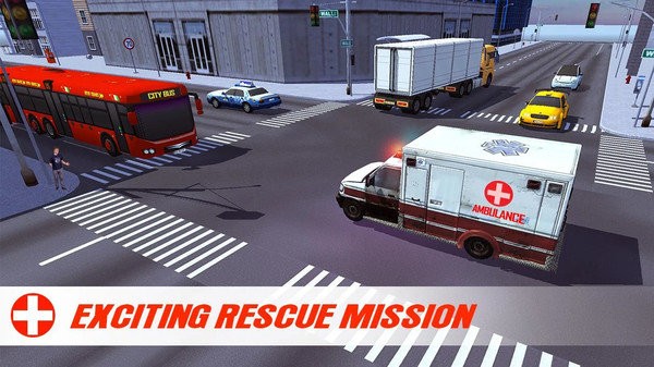 救护车驾驶模拟游戏 v1.0 安卓版2