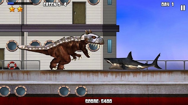 霸王龙vs食人鲨手机版(Miami Rex) v29 安卓版1