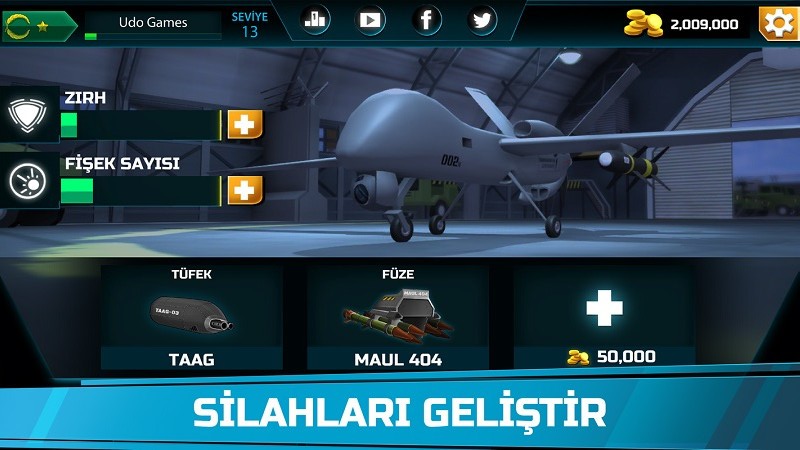 空中炮艇模拟器游戏 v1.0.2 安卓版0