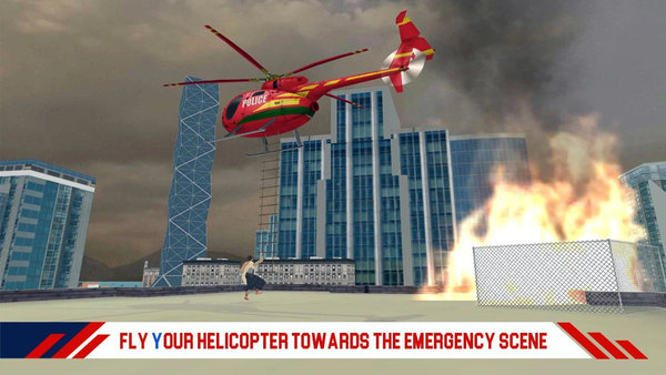 消防直升机救援模拟 v1.1 安卓版1