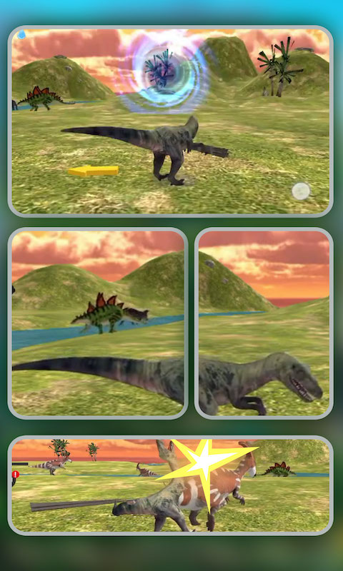 模拟冒险类恐龙生存游戏自由度恐龙还原十分真实的游戏