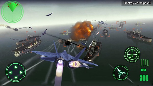 空中战场3d雷霆空战游戏 v1.1.1 安卓版0