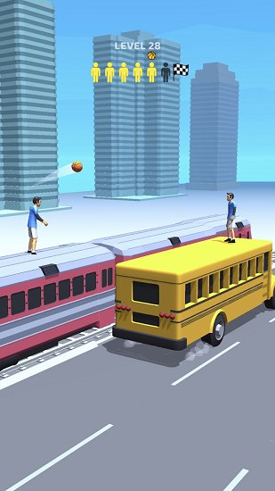 道路扣籃3D手機(jī)版 v1.0 安卓版 0