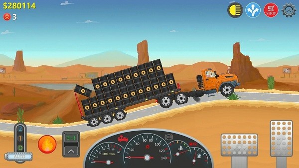 登山卡车驾驶模式游戏 v1.7.1 安卓版0