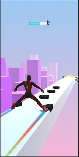 英雄輪滑冒險最新版(Spider Skates Run) v0.6 安卓版 2