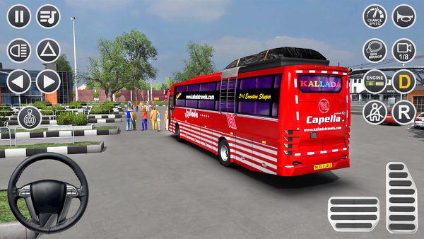 城市教练巴士模拟器2021 v1.0 安卓版1