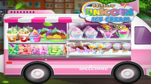 彩虹独角兽冰淇淋 v1.0 安卓版0