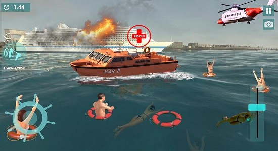 水上救援模拟器游戏 v1.0 安卓版1