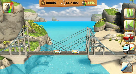 桥梁构造者游乐场免费版 v2.2 安卓版2