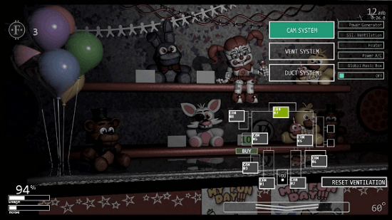 玩具熊全明星詛咒沙發(fā)游戲(Five Nights at Freddys) v1.4 安卓版 2