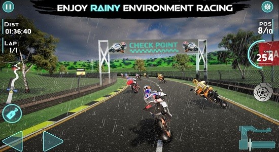 极限摩托车越野赛最新版(Fast Motor Bike Rider 3D) v5.8 安卓版1