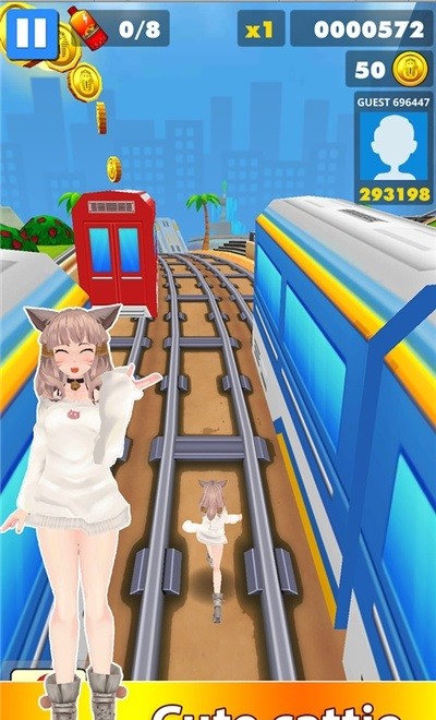地铁美女跑酷手游 v1.0.1 安卓版2