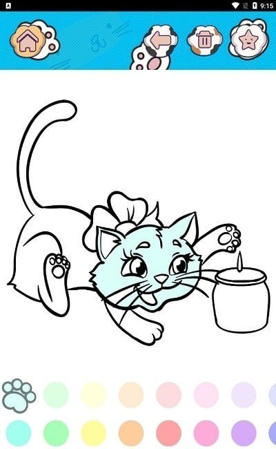 猫咪涂色手游 v1.0.1 安卓版0