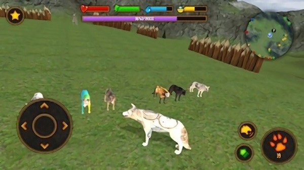 动物生存模拟器之狼手游 v1.1 安卓版0