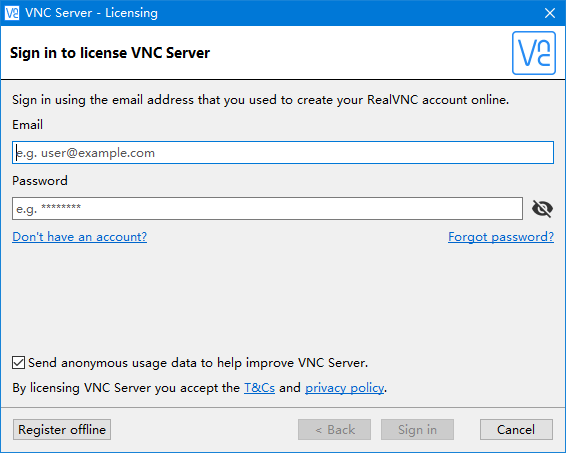 vnc server电脑版 v6.7.4 官方版1