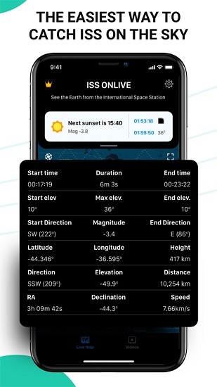 iss tracker國(guó)際空間站跟蹤1