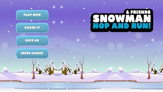 雪人疯狂跑酷游戏 v1.0 安卓版1